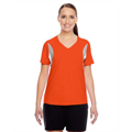 Picture of Ladies' Short-Sleeve Athletic V-Neck Tournament Jersey