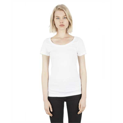 Picture of Ladies' 4.6 oz. Modal Scoop Neck T-Shirt