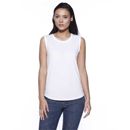 Picture of Ladies' CVC Sleeveless T-shirt