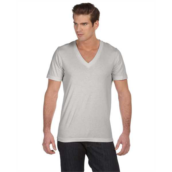 Picture of Unisex Jersey Short-Sleeve Deep V-Neck T-Shirt