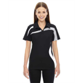 Picture of Ladies' Impact Performance Polyester Piqué Colorblock Polo