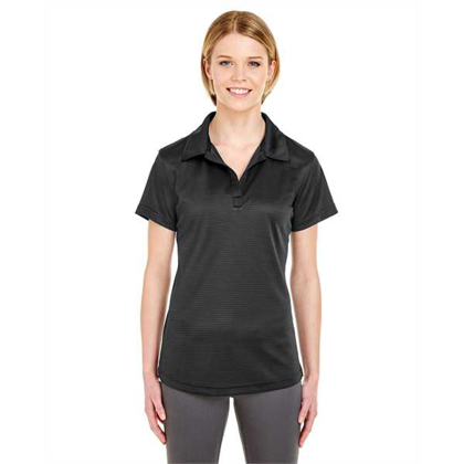 Picture of Ladies' Cool & Dry Jacquard Stripe Polo