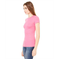 Picture of Ladies' Sheer Mini Rib Short-Sleeve T-Shirt