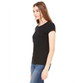 Picture of Ladies' Sheer Mini Rib Short-Sleeve T-Shirt