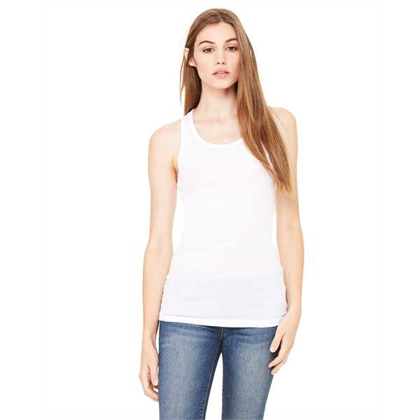 Picture of Ladies' Sheer Mini Rib Racerback Tank