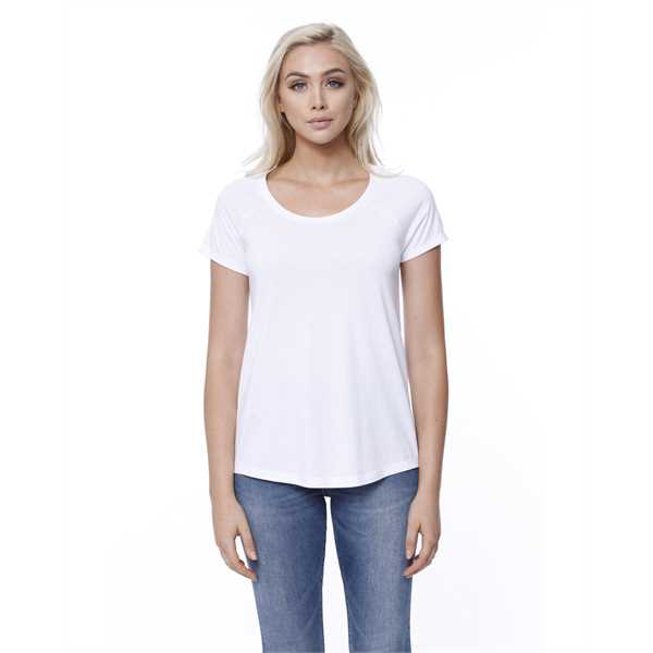 Picture of Ladies' CVC Loose Short-Sleeve Raglan