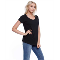 Picture of Ladies' CVC Loose Short-Sleeve Raglan