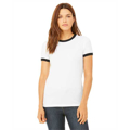 Picture of Ladies' Jersey Short-Sleeve Ringer T-Shirt