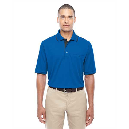 Picture of Men's Motive Performance Piqué Polo with Tipped Collar