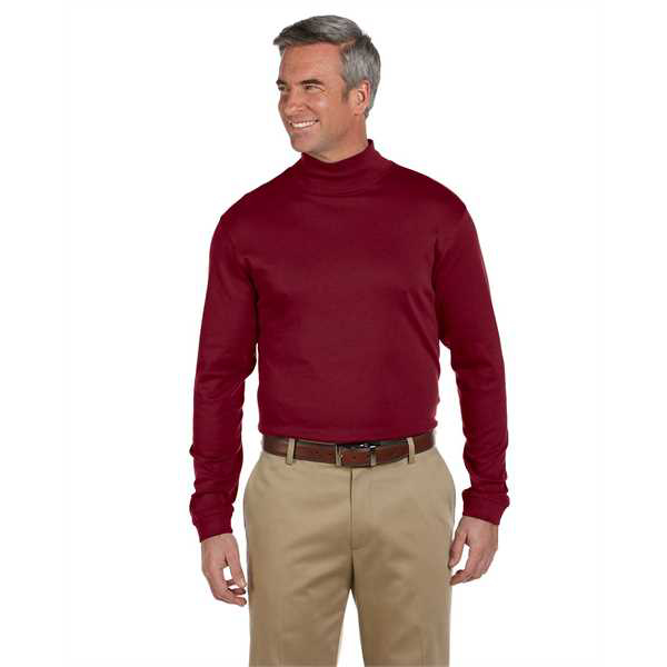 Picture of Pima Cotton Long-Sleeve Mock Neck