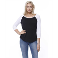 Picture of Ladies' CVC Long-Sleeve Raglan