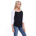 Picture of Ladies' CVC Long-Sleeve Raglan