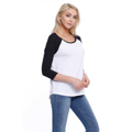 Picture of Ladies' CVC Long-Sleeve Raglan