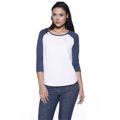 Picture of Ladies' CVC Long-Sleeve Raglan