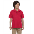 Picture of Youth 6 oz. Ringspun Cotton Piqué Short-Sleeve Polo