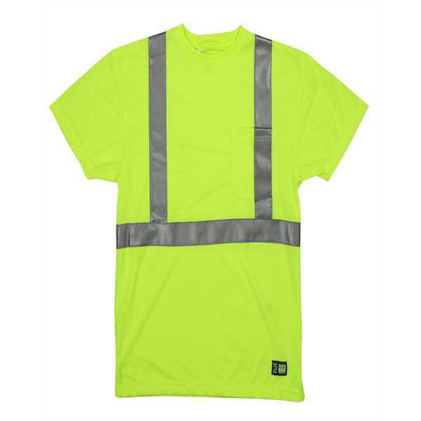 Picture of Men's Hi-Vis Class 2 Performance Pocket T-Shirt