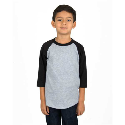 Picture of Youth 6 oz., 3/4-Sleeve Raglan
