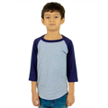 Picture of Youth 6 oz., 3/4-Sleeve Raglan