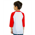 Picture of Youth 6 oz., 3/4-Sleeve Raglan