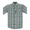 Picture of Men's Tall Sport Utility Short-Sleeve Plaid Shirt