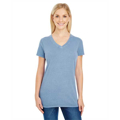 Picture of Ladies' Pigment-Dye Short-Sleeve V-Neck T-Shirt