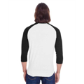 Picture of Unisex Triblend 3/4-Sleeve Raglan