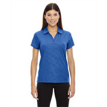 Picture of Ladies' Maze Performance Stretch Embossed Print Polo