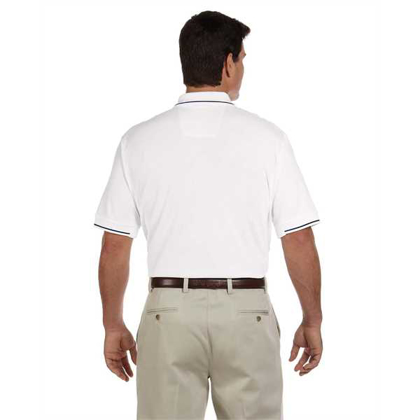 Picture of Men's Pima Piqué Short-Sleeve Tipped Polo