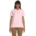 Picture of Ladies' Pima Piqué Short-Sleeve Tipped Polo