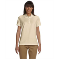 Picture of Ladies' Pima Piqué Short-Sleeve Tipped Polo