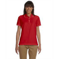 Picture of Ladies' Pima Piqué Short-Sleeve Tipped Polo