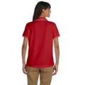 Picture of Ladies' Pima Piqué Short-Sleeve Tipped Polo