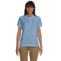 Picture of Ladies' Pima Piqué Short-Sleeve Tipped Polo