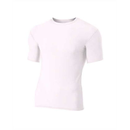 Picture of Adult Polyester Spandex Short Sleeve Compression T-Shirt