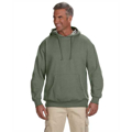 Picture of Adult 7 oz. Organic/Recycled Heathered Fleece Pullover Hood