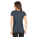 Picture of Ladies' CVC Deep V-Neck T-Shirt