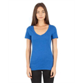 Picture of Ladies' CVC Deep V-Neck T-Shirt