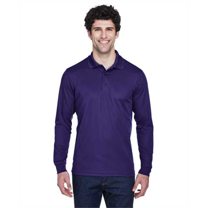 Picture of Men's Pinnacle Performance Long-Sleeve Piqué Polo