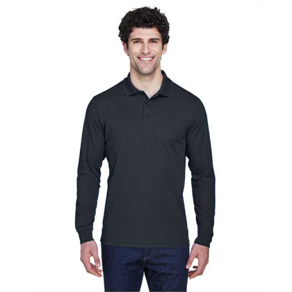 Picture of Men's Tall Pinnacle Performance Long-Sleeve Piqué Polo