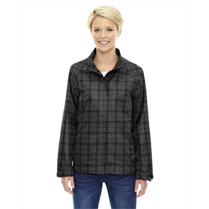 Picture of Ladies' Locale Lightweight City Plaid Jacket