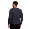 Picture of Unisex 6.5 oz. Heavyweight Loop Terry Triblend Long-Sleeve Crew