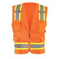 Picture of Men's High Visibility Two-Tones Surveyor Mesh Vest