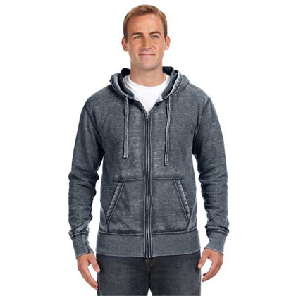 Picture of Adult Vintage Zen Full-Zip Fleece Hood