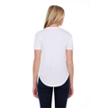 Picture of Ladies' 3.5 oz., 100% Cotton U-Neck T-Shirt