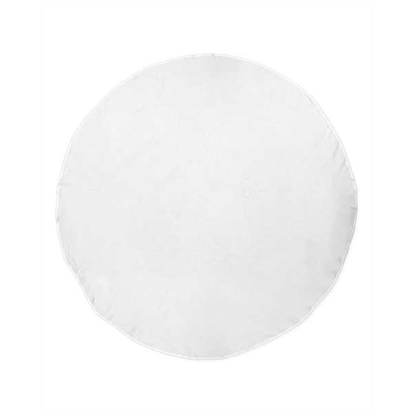 Picture of Round White Beach Towel