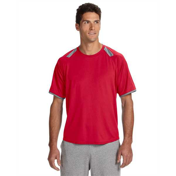 Picture of Dri-Power® T-Shirt with Colorblock Inserts