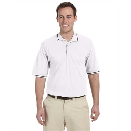 Picture of Men's 5.6 oz. Tipped Easy Blend™ Polo