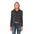 Picture of Ladies' 4.3 oz., CVC Cropped Hoodie T-Shirt