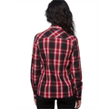 Picture of Ladies' Western Plaid Long-Sleeve Shirt