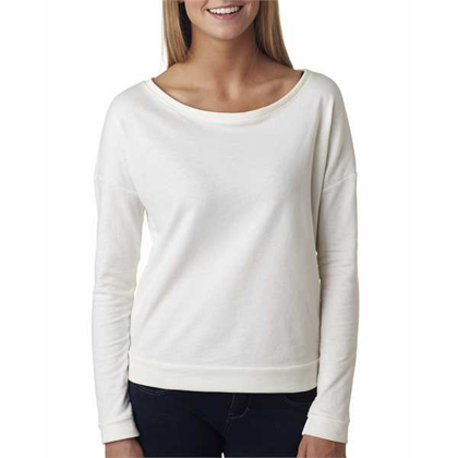 Picture of Ladies' French Terry Long-Sleeve Scoop